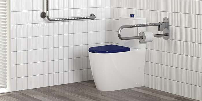 Elementi Uno Accessible Overheight CC BTW Toilet Suite